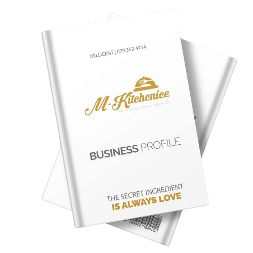 Business Profile Booklet (8 pages or less)