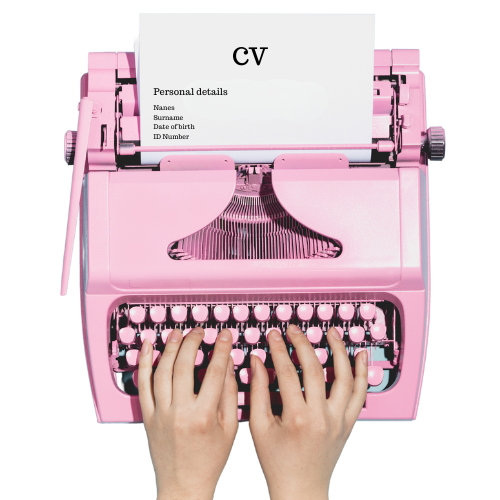 CV Typing (One Page)